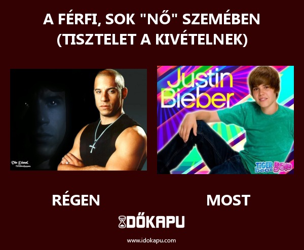 A Férfi, sok "nő" szemében (tisztelet a kivételnek)
 
 title=