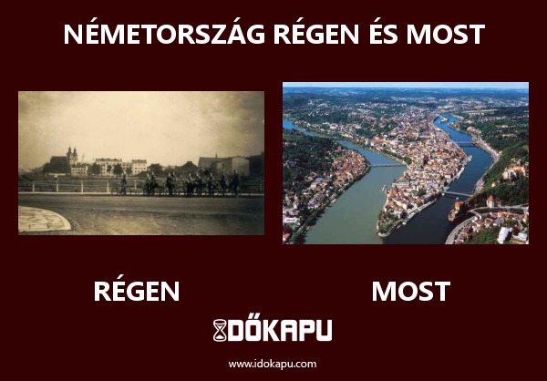 Németország régen és most
title=
