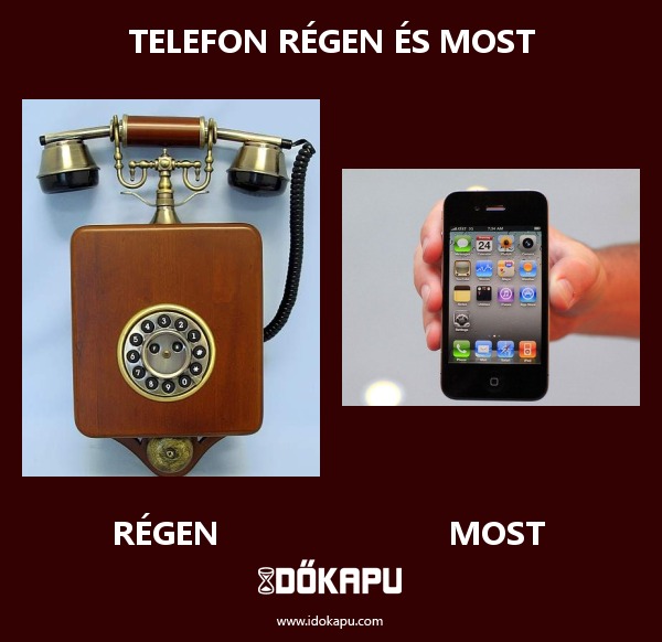Telefon Régen és Most
 
 title=