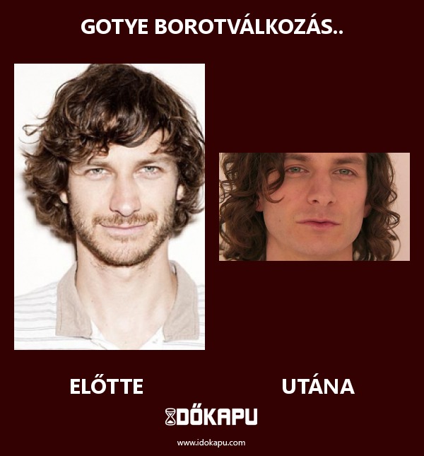 Gotye borotválkozás..
title=